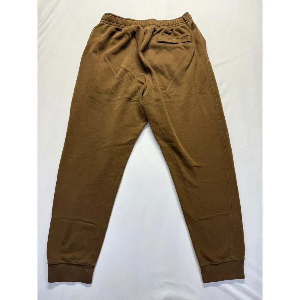 Nike Sportswear Club Fleece Jogger Pants Mens XL Brown Standard‎ Fit Athleisure